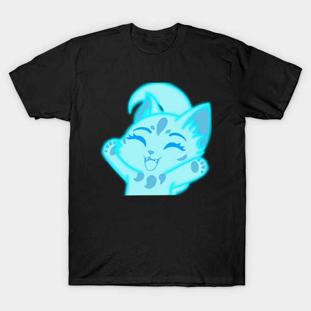 Kitsune Hyped T-Shirt by Pawful's Designs